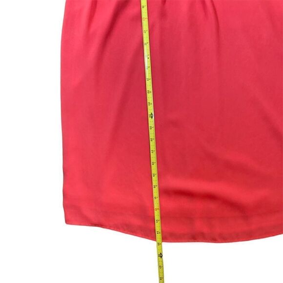 Charming Charlie Deep Coral Sleeveless Shift Dress, Size M - Picture 5 of 6